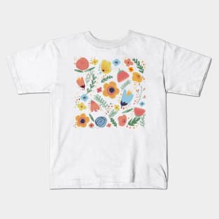 Spring Flowers Kids T-Shirt